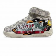 Louis Vuitton x nike lunar force 1 sneakerboot camo high Craffiti