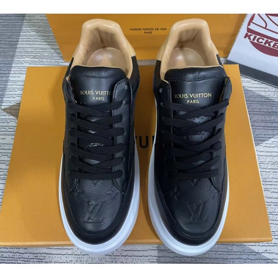 Louis Vuitton Beverly Hills Sneaker LV Black 1A8V4L Louis Vuitton Beverly Hills Sneaker LV Black 1A8V4L