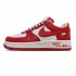 Louis Vuitton x Air Force 1 Trainer Sneaker Red white 1A9VA7