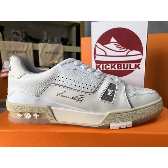 LOUIS VUITTON LV Trainer White LOUIS VUITTON LV Trainer White