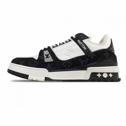 LOUIS VUITTON LV Trainer Black White