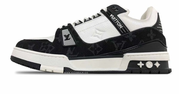 New Series] Louis Vuitton Trainer Black Embossed Monogram 1AARER🔥🔥🔥 -  from nicekicksmall.com. Free shipping sitewide & Join Discord to get extra  $10 off. : u/Nicekicks_mall