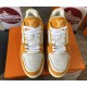 LOUIS VUITTON LV Trainer Yellow White LOUIS VUITTON LV Trainer Yellow White