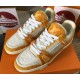 LOUIS VUITTON LV Trainer Yellow White LOUIS VUITTON LV Trainer Yellow White
