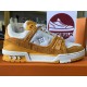 LOUIS VUITTON LV Trainer Yellow White LOUIS VUITTON LV Trainer Yellow White