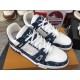 LOUIS VUITTON LV Trainer Sneaker white Blue LOUIS VUITTON LV Trainer Sneaker white Blue