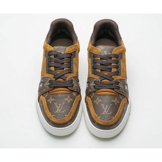 Louis Vuitton 20ss Trainer brown Casual Shoes Louis Vuitton 20ss Trainer brown Casual Shoes