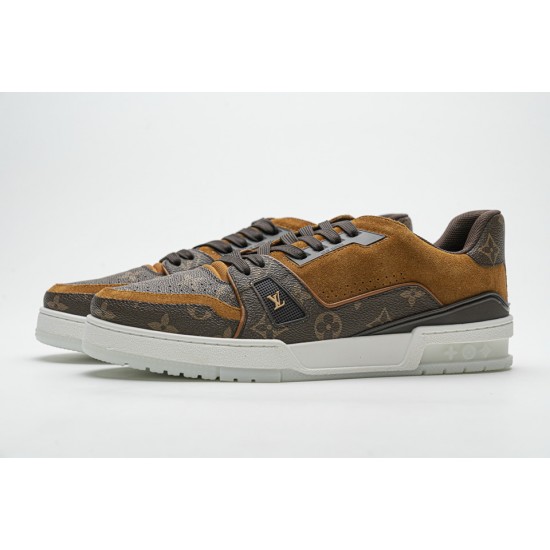Louis Vuitton 20ss Trainer brown Casual Shoes Louis Vuitton 20ss Trainer brown Casual Shoes
