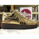 Louis Vuitton x Nike Air Force 1 Gold LV Louis Vuitton x Nike Air Force 1 Gold LV
