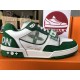 LOUIS VUITTON LV Trainer White Green LOUIS VUITTON LV Trainer White Green
