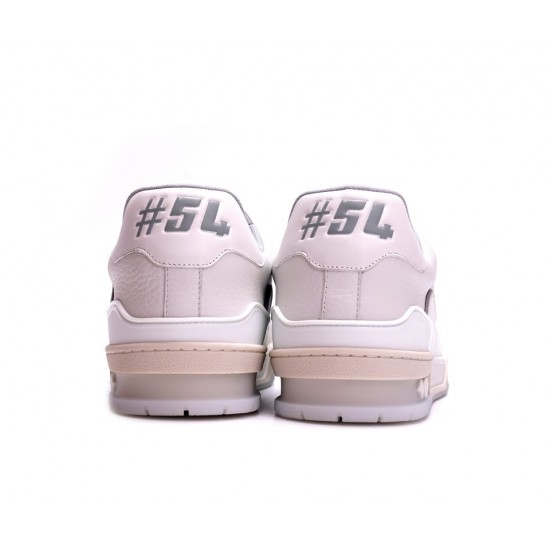 Louis Vuitton Trainer White Litchi Pattern Louis Vuitton Trainer White Litchi Pattern
