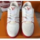 LOUIS VUITTON LV Trainer Red White LOUIS VUITTON LV Trainer Red White
