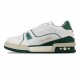 LOUIS VUITTON LV Trainer White Green LOUIS VUITTON LV Trainer White Green