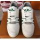 LOUIS VUITTON LV Trainer White Green LOUIS VUITTON LV Trainer White Green