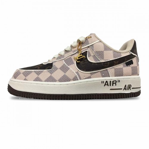 Louis Vuitton x Air Force 1 low Brown Beige LV WMNS LD4631-202