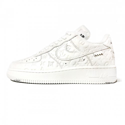 Louis Vuitton x Air Force 1 Trainer Sneaker White LK0221