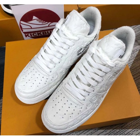 Louis Vuitton x Air Force 1 Trainer Sneaker White LK0221 Louis Vuitton x Air Force 1 Trainer Sneaker White LK0221