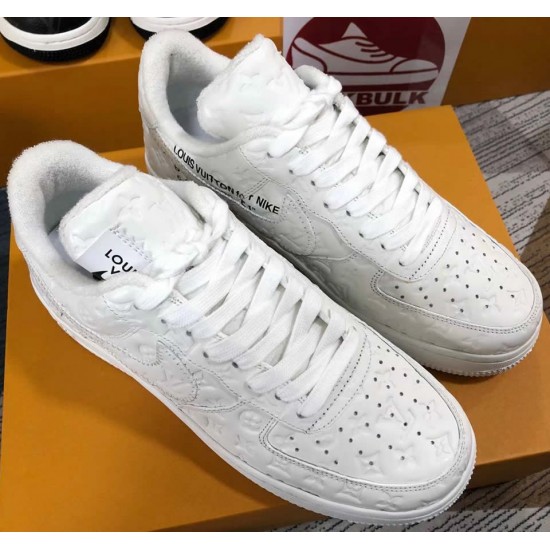 Louis Vuitton x Air Force 1 Trainer Sneaker White LK0221 Louis Vuitton x Air Force 1 Trainer Sneaker White LK0221