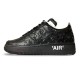 Louis Vuitton x Air Force 1 Trainer Sneaker Black White LK0223 Louis Vuitton x Air Force 1 Trainer Sneaker Black White LK0223