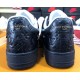 Louis Vuitton x Air Force 1 Trainer Sneaker Black White LK0223 Louis Vuitton x Air Force 1 Trainer Sneaker Black White LK0223