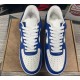 Louis Vuitton x Air Force 1 Trainer Sneaker Blue White Louis Vuitton x Air Force 1 Trainer Sneaker Blue White