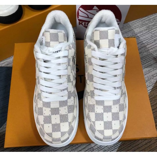 Louis Vuitton x Air Force 1 Trainer Sneaker White LK0229 Louis Vuitton x Air Force 1 Trainer Sneaker White LK0229