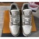 LOUIS VUITTON LV Trainer White Grey LOUIS VUITTON LV Trainer White Grey