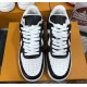 Louis Vuitton x Air Force 1 Trainer Sneaker White Black LK0236 Louis Vuitton x Air Force 1 Trainer Sneaker White Black LK0236