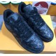 Louis Vuitton x Air Force 1 Trainer Sneaker Black LK0237