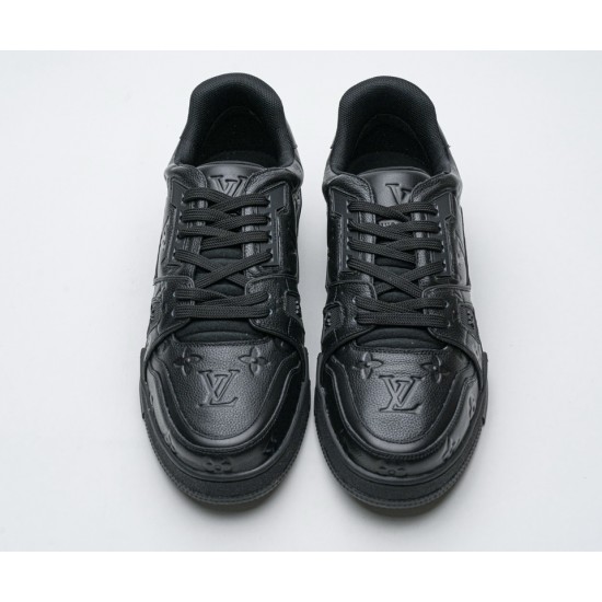 Louis Vuitton 20ss Trainer black Sneaker