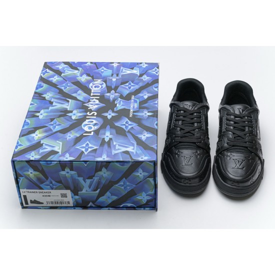 Louis Vuitton 20ss Trainer black Sneaker