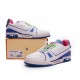 Louis Vuitton Trainer White Pink Blue MS0223 Louis Vuitton Trainer White Pink Blue MS0223