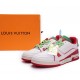 Louis Vuitton Trainer White Red Green Louis Vuitton Trainer White Red Green