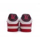 Louis Vuitton Trainer White Blue Yellow MS0227 Louis Vuitton Trainer White Blue Yellow MS0227