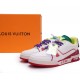 Louis Vuitton Trainer White Yellow Green 2021 Louis Vuitton Trainer White Yellow Green 2021