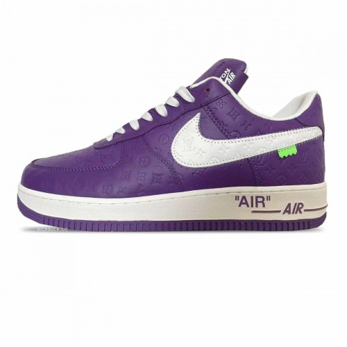 Louis Vuitton x Nike Air Force 1 Purple LV