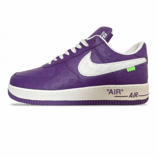 Louis Vuitton x Nike Air Force 1 Purple LV Louis Vuitton x Nike Air Force 1 Purple LV