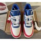 Louis Vuitton x Nike Air Force 1 Red Blue White Louis Vuitton x Nike Air Force 1 Red Blue White