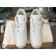 Louis Vuitton x Air Force 1 Trainer Sneaker White Red Louis Vuitton x Air Force 1 Trainer Sneaker White Red