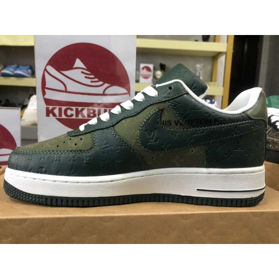Louis Vuitton x Air Force 1 low Dark Green Louis Vuitton x Air Force 1 low Dark Green