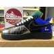 Louis Vuitton x Air Force 1 low Black Selver Yellow Louis Vuitton x Air Force 1 low Black Selver Yellow