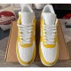 Louis Vuitton x Air Force 1 Trainer Sneaker yellow White Louis Vuitton x Air Force 1 Trainer Sneaker yellow White