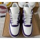 Louis Vuitton x Air Force 1 Trainer Sneaker purple White Louis Vuitton x Air Force 1 Trainer Sneaker purple White