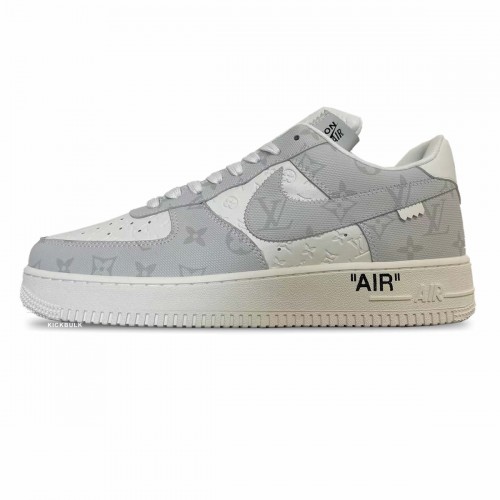 Louis Vuitton pink Nike Air Force 1 grey white MS0232 7 1 500x500