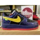 Louis Vuitton x Nike Air Force 1 Black Blue Yellow LV Louis Vuitton x Nike Air Force 1 Black Blue Yellow LV