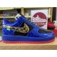 Louis Vuitton x Nike Air Force 1 Black Blue Gold LV Louis Vuitton x Nike Air Force 1 Black Blue Gold LV