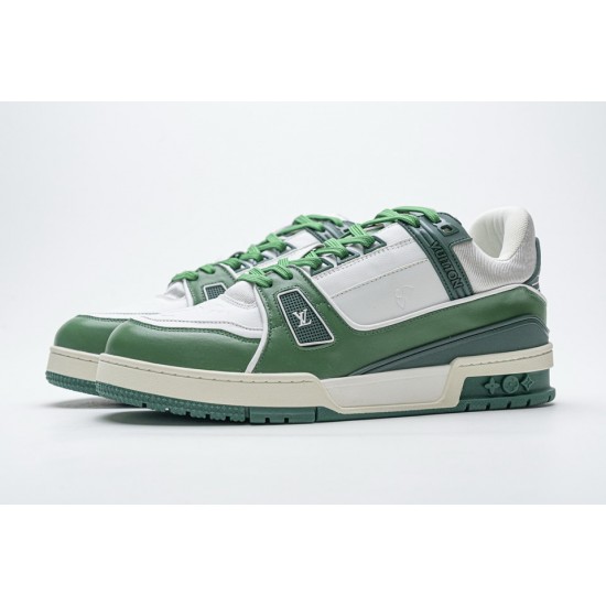 Louis Vuitton Green Casual Shoes for Men