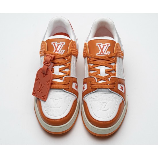 Louis Vuitton 20ss Trainer Orange Casual Shoes