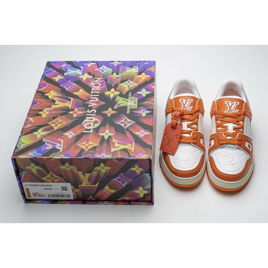 Louis Vuitton 20ss Trainer Orange Casual Shoes Louis Vuitton 20ss Trainer Orange Casual Shoes
