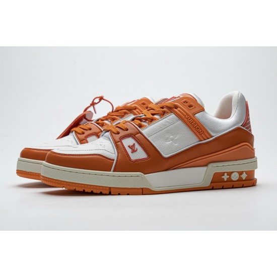 Louis Vuitton 20ss Trainer Orange Casual Shoes Louis Vuitton 20ss Trainer Orange Casual Shoes